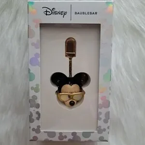 Disney x BaubleBar Mickey Mouse Sunglasses Summer Keychain Bagcharm