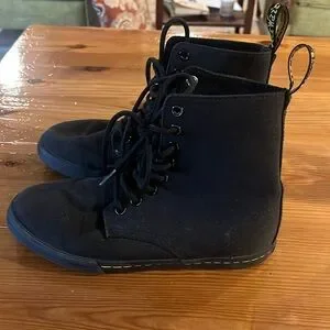 Doc Marten Sheridan Canvas Boots Kids Size 3