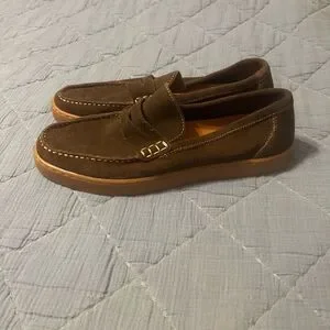 Dockers Suede Leather Vaughn Slip On Loafer 9M