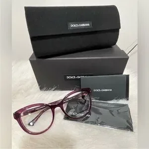 DOLCE & GABBANA Prescription Glasses Designer Luxury Frames DG