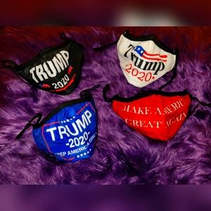 Donald Trump 2020 4 Mask Bundle