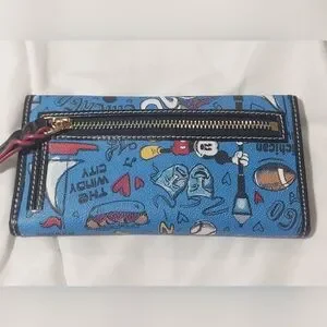 Dooney & Bourke Mickey Mouse In Chicago Wallet