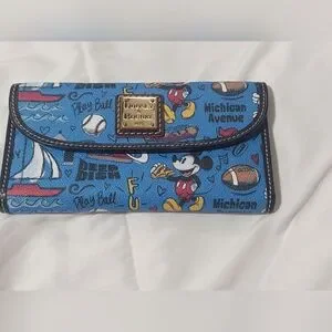 Dooney & Bourke Mickey Mouse In Chicago Wallet
