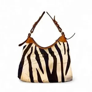 DOONEY & BURKE Hobo Zebra Handbag Vintage Authentic. EUC