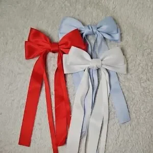 Double Bow Knot Alligator Hair Clip (Multiple Colors Available)