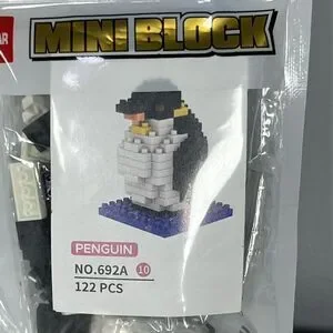 Dr Star Mini Block Penguin No. 692A 122 Piece Building Set