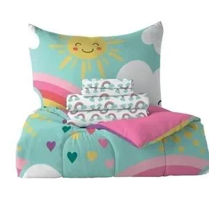 Dream Factory Rainbow Bedding Set