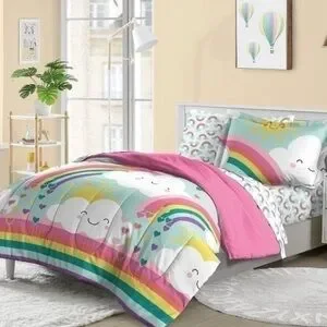 Dream Factory Rainbow Bedding Set