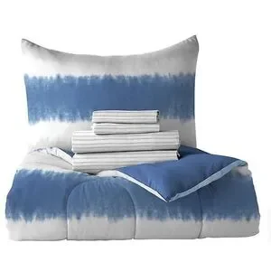 Dream Factory Tie Dye Striped Comforter Set
