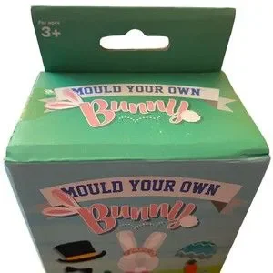 Easter Fun - Mould Your Own Bunny Modelling Putty With Card Accessories NEW