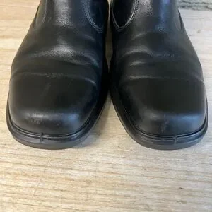 Ecco Leather wool Lined Boots Size 46