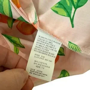 Eleanor Rose Pixie Top Pink Orange Fruit & Brailey Shorts Orange NEW Size 7-8