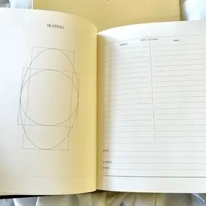 Elegant Black Entertainment Planner