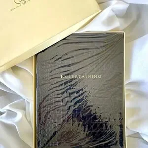 Elegant Black Entertainment Planner