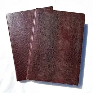 Elegant Brown Textured Notebooks