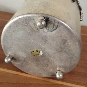 Elegant DAVCO Silver Plated Wine Caddy
