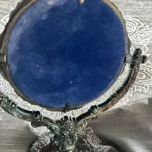 Elegant Silver Vanity Mirror