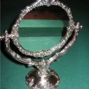Elegant Silver Vanity Mirror