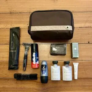 Emirates First/ Business Class Bulgari Amenity Kit. New