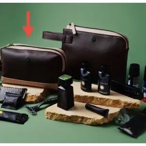 Emirates First/ Business Class Bulgari amenity kit. New