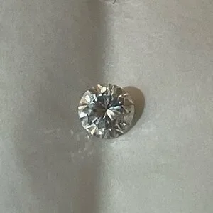 Estate 0.45ct Natural Earth-mined Diamond Vintage Old Round Cut 1/2 Carat