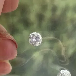 Estate 0.45ct Natural Earth-mined Diamond Vintage Old Round Cut 1/2 Carat