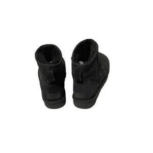 EUC Black Short UGG Shoes Size 8 Classic Booties Comfy