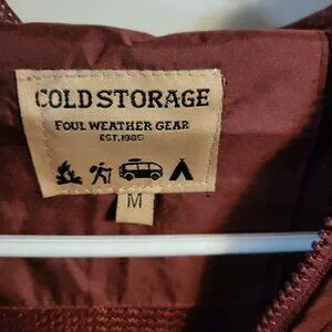 EUC COLD STORAGE FOUL WEATHER GEAR JACKET SZ M