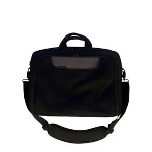EVERKI Advance Briefcase 16 Inch Compact Laptop Messenger Bag Black Gray Orange