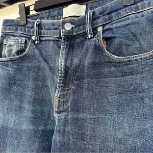 EVERLANE Men's Slim Blue wash Denim. 139393 - The Slim Fit Stretch Denim 33x32