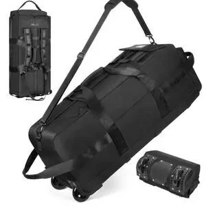 Extra Large Rolling Duffle Bag BLUE NEW