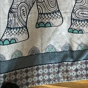 Fabric Shower Curtain Elephant