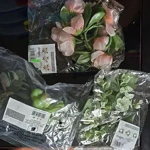 Faux Floral Collection Hobby Lobby Pink Green Fake Decor Diy Art Craft Greenery