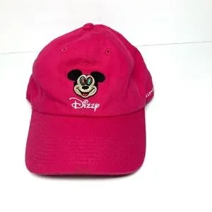 Field Grade Dizzy Hyper Pink Acid Mickey Mouse Dad Hat Snapback Strap New Cotton