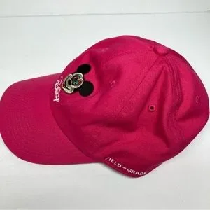 Field Grade Dizzy Hyper Pink Acid Mickey Mouse Dad Hat Snapback Strap New Cotton