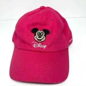 Field Grade Dizzy Hyper Pink Acid Mickey Mouse Dad Hat Snapback Strap New Cotton