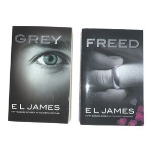 FIFTY SHADES GREY FIFTY SHADES FREED FIFTY SHADES DARKER GREY & FREED BOOKS