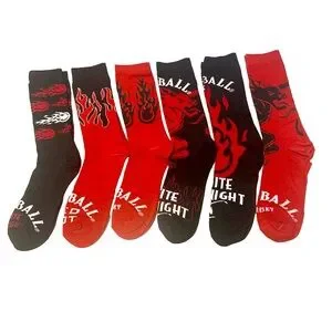 Fireball Whiskey 6 Pairs Sock Bucket