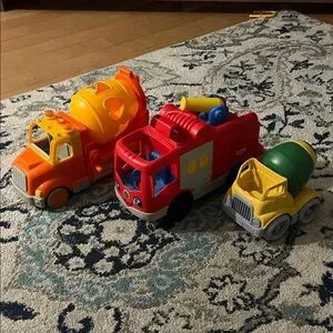 Fisher-Price Bright Toy Vehicle 4 Pack