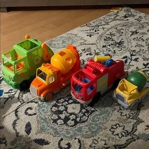 Fisher-Price Bright Toy Vehicle 4 pack