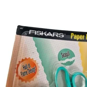 Fiskars Paper Edgers 5 Scissors Pattern Scrapbook Paper‎ Craft Value Pack New