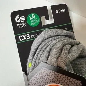 Fitsok CX3 Neopop Low Cut Sock 3-Pack In Neon Size Large (unisex) NWT