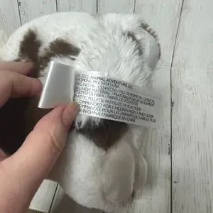 Floppy Ear Stuffed Plush Baby Buns Pinto Brown Wh Bunny Rabbit Animal Adventure