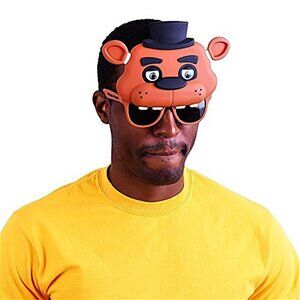 FNAF Freddy Fazbear Halloween Costume Mask Sunglasses Five Nights At Freddys New