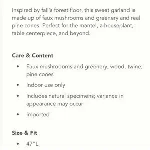 Forest Garden Garland