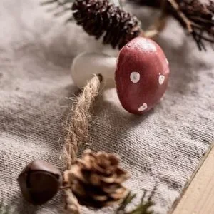 Forest Mushroom Garden Garland