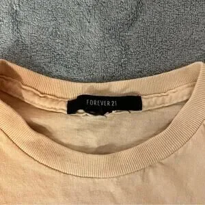 Forever 21 Cool Rider Graphic Tee Vintage Car Print Distressed Shirt Size Medium