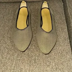 Frank Mully Ballet Flat Shoes US Women's Size 7 Lightweight Comfort Knit Slip