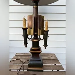 Frederick Cooper Table Lamp Adjustable Candlesticks