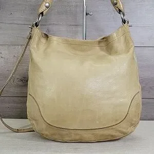 Frye Melissa Tan Leather Crossbody Shoulder Bag Purse Tote